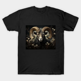 Vintage Retro Aries Ram T-Shirt